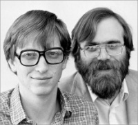 Business Partners - Bill Gates and Paul Allen